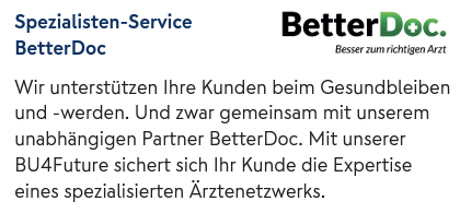 betterdoc spezialisten-service